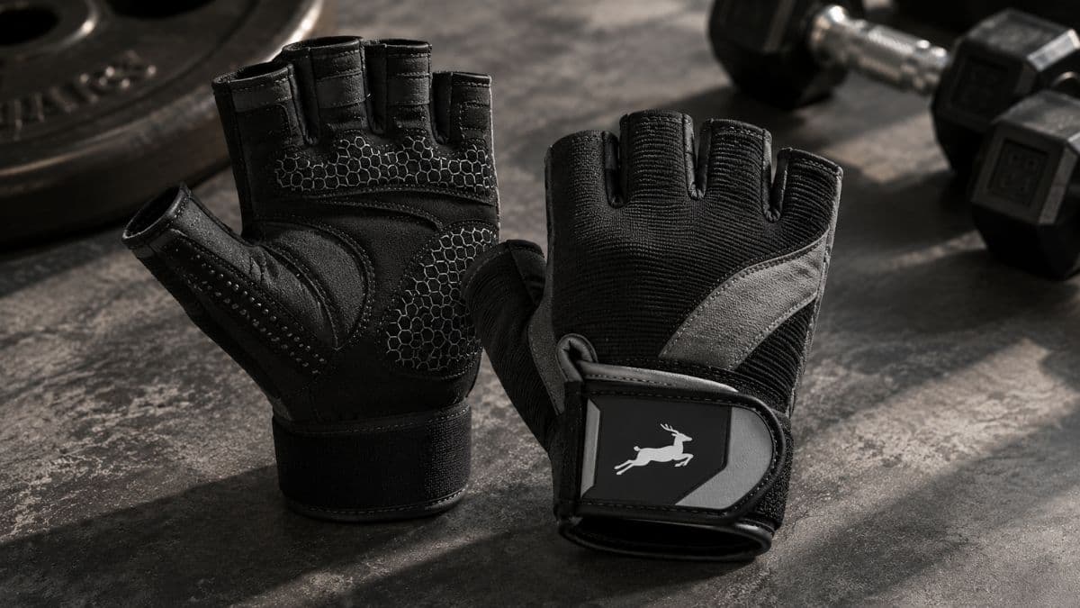 Trideer Weight Lifting Gloves: Durable Hand Protection and Wrist Support for Better Gym Performance