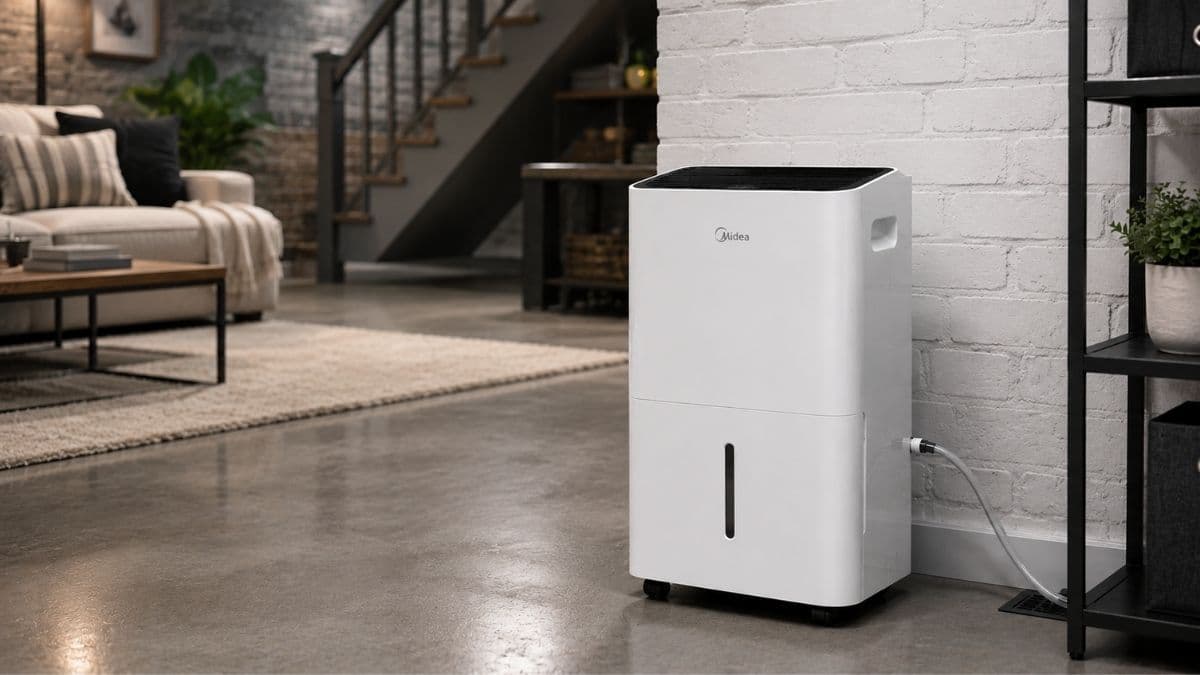 Experience Better Comfort and Air Quality with the Midea Cube 20-Pint Dehumidifier