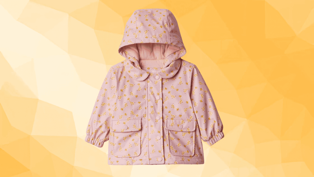 Amazon Essentials x Sofia Grainge Toddler Water-Repellent Rain Jacket Review — Cute, Lightweight & Rain-Ready