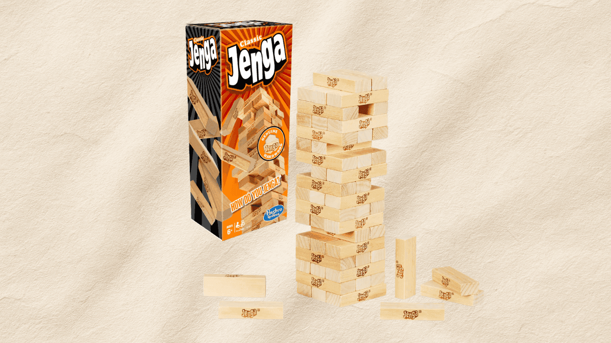 Hasbro Gaming Jenga Game Review — Classic Wooden Block Stacking Game for Family Fun