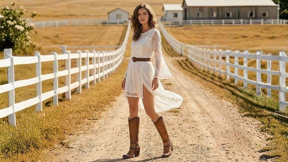 Step Into Western Style with Rollda Cowboy Boots for Women