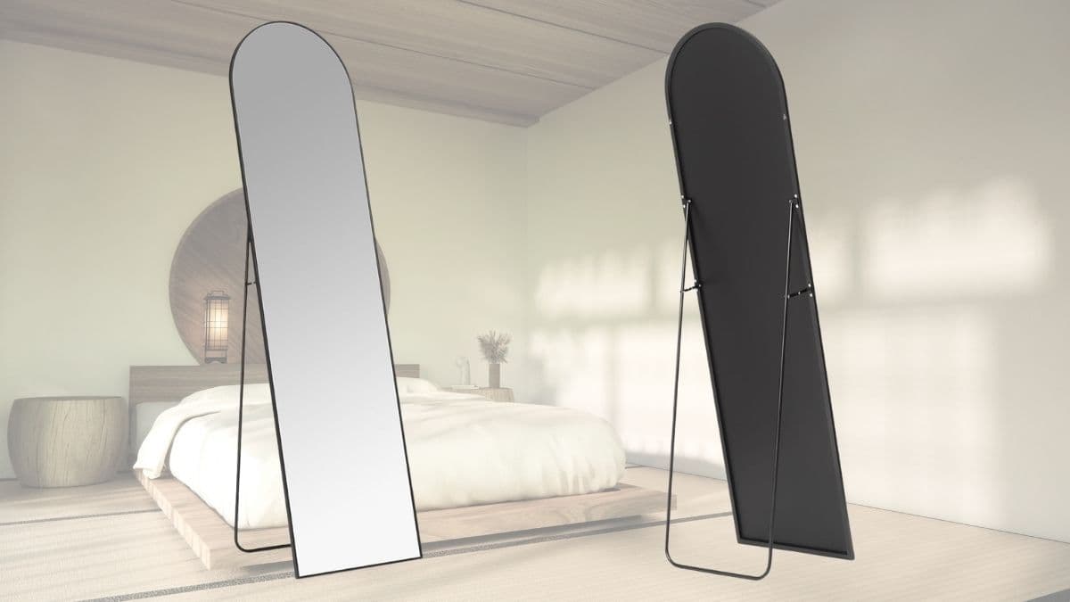 Amazon Basics Full Length Floor Mirror: Smart, Minimalist, and Budget-Friendly