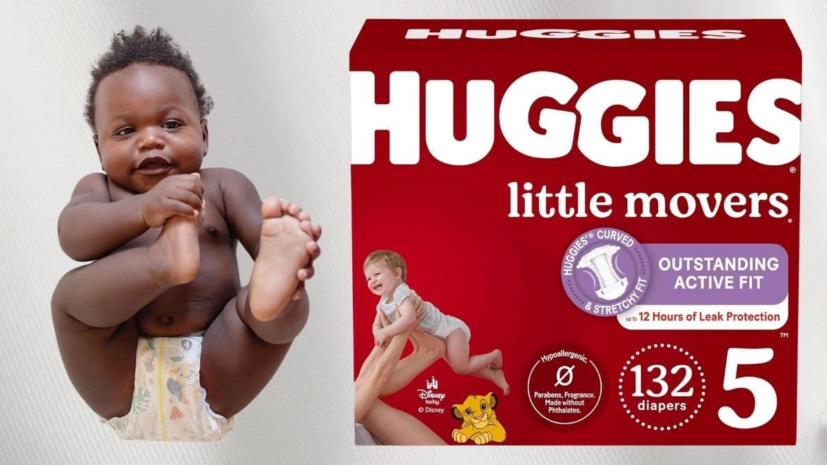 Huggies Little Movers Size 5: Built for Active Toddlers