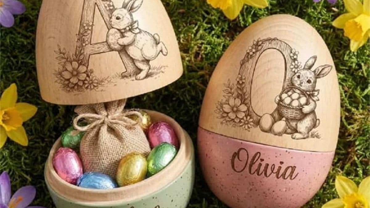 Personalized Wooden Easter Egg: A Meaningful Keepsake or Risky Buy