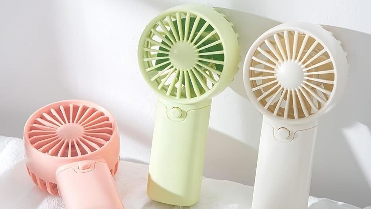 Pink Mini Portable Fan: A Budget-Friendly Cooling Companion You Can Carry Anywhere
