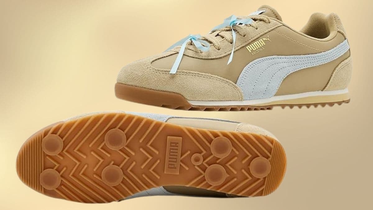 Puma Arizona Bow Sneakers: Retro Style Meets Playful Modern Comfort