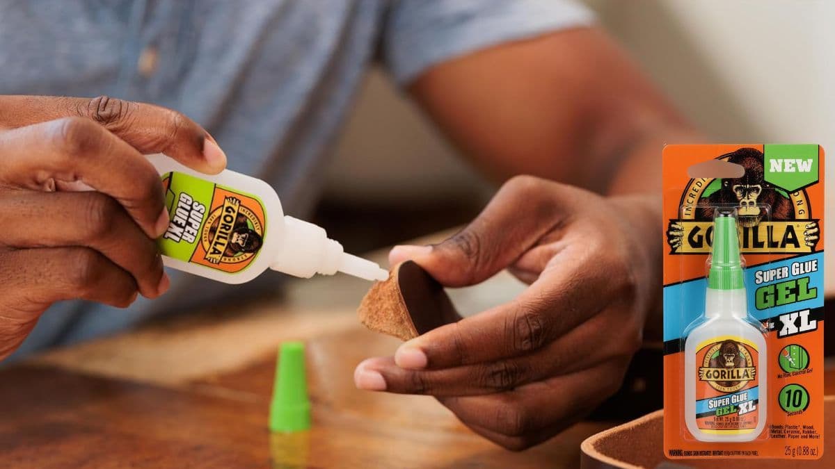 Gorilla Super Glue Gel XL Clear 25g: A Strong and Mess-Free Adhesive for Everyday Repairs