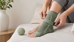 Dveken-US Plantar Fasciitis Night Splint Sock: A Comfortable Way to Support Overnight Foot Recovery
