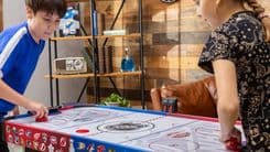 EastPoint Rush 48-Inch Air Hockey Table: Compact Fun for Family Game Nights