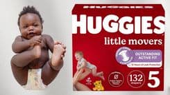 Huggies Little Movers Size 5: Built for Active Toddlers