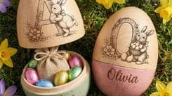 Personalized Wooden Easter Egg: A Meaningful Keepsake or Risky Buy