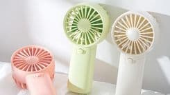 Pink Mini Portable Fan: A Budget-Friendly Cooling Companion You Can Carry Anywhere