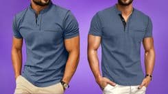 Sailwind Men’s Henley Shirt: Affordable Summer Comfort With Everyday Style