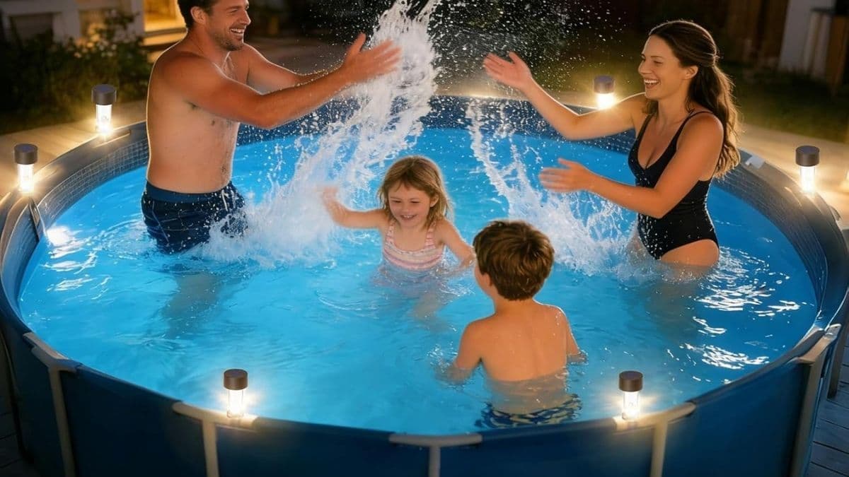 Upgrade Your Poolside Ambiance with BITIWEND Solar Pool Lights